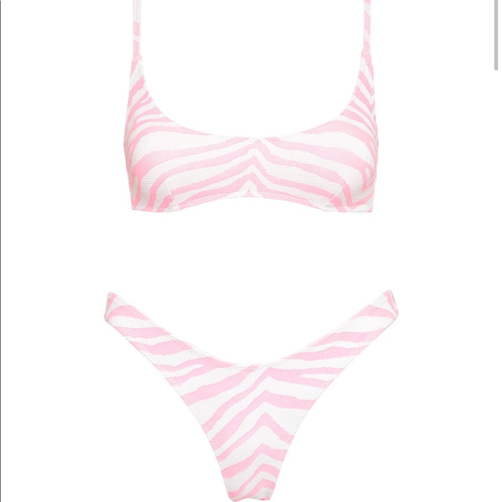 Triangl maci zebra punch
